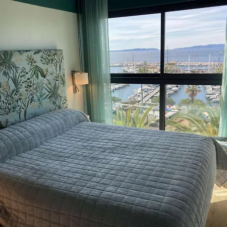 Apartamento Magnifique T3 Climatise Avec Vue Sur - Fr-1-308-179 Le Lavandou